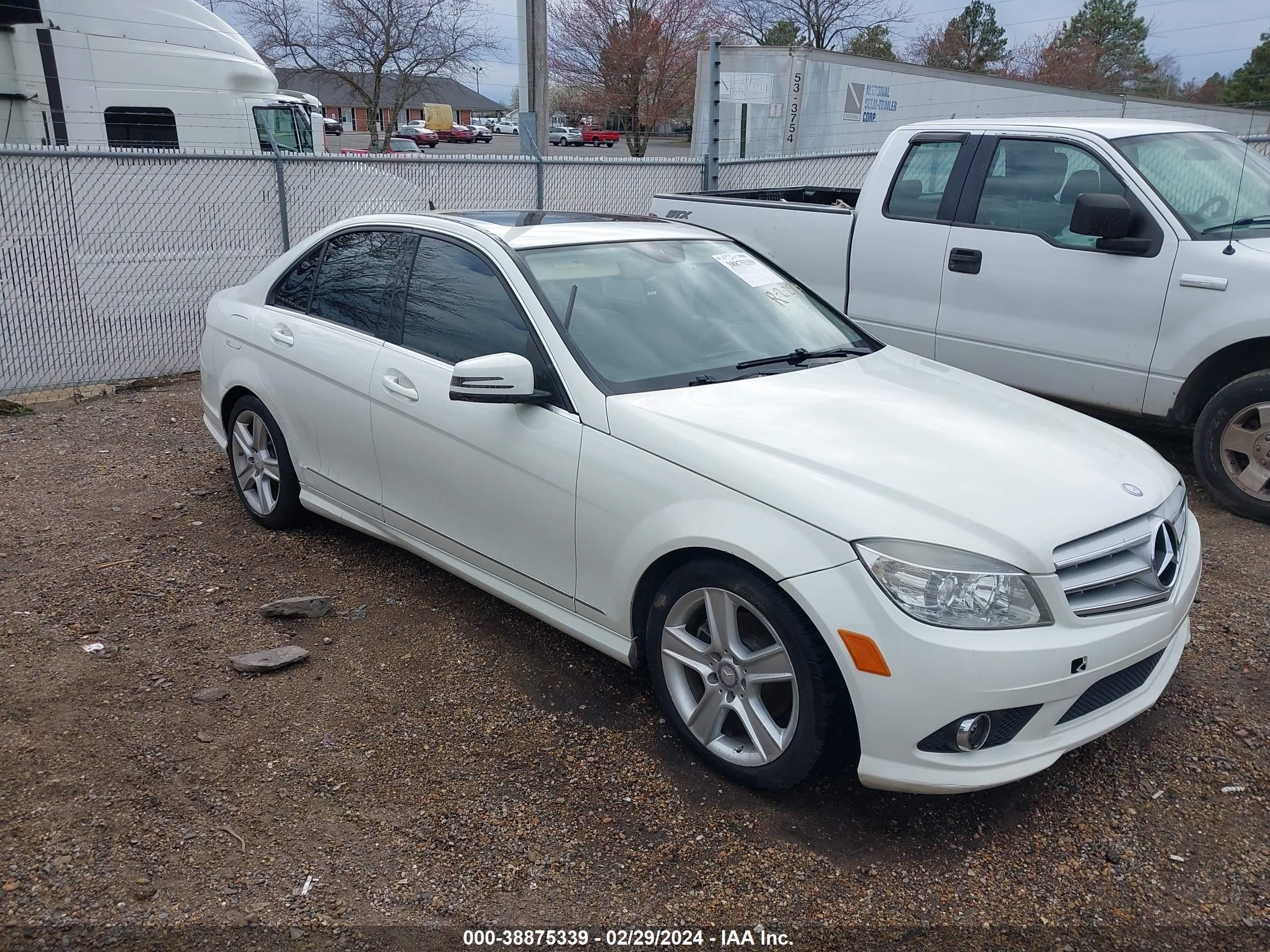 MERCEDES-BENZ C-KLASSE 2010 wddgf5eb0ar132179