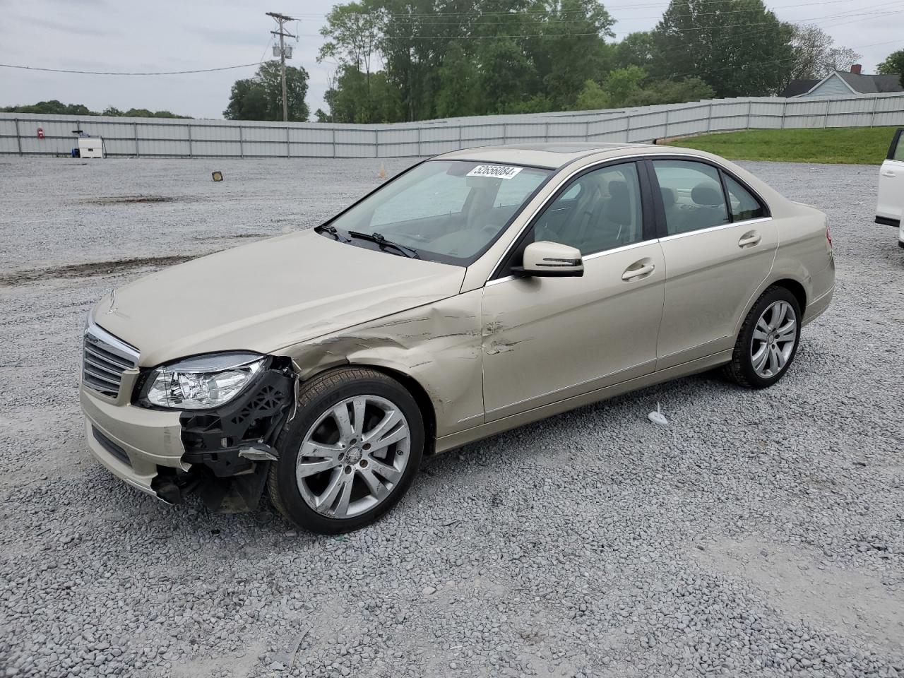 MERCEDES-BENZ C-KLASSE 2011 wddgf5eb0br160825