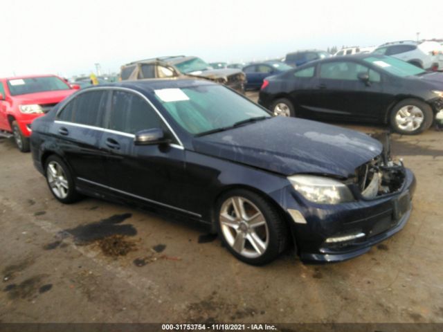 MERCEDES-BENZ C-CLASS 2011 wddgf5eb0br164289