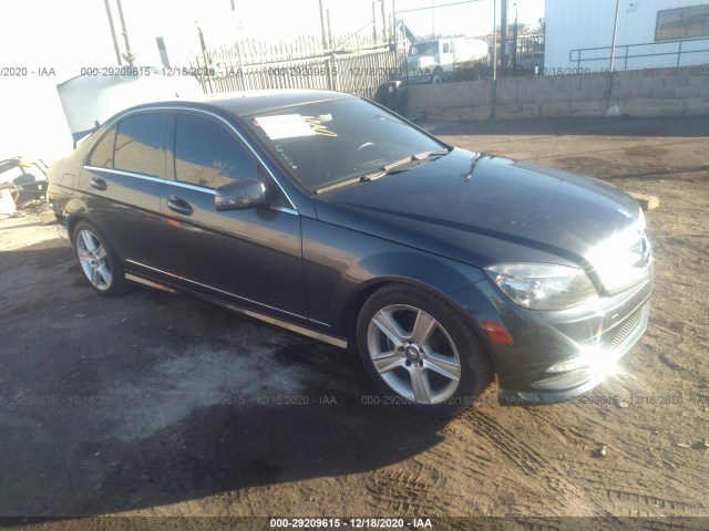 MERCEDES-BENZ C-CLASS 2011 wddgf5eb0br179679