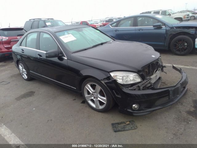 MERCEDES-BENZ C-CLASS 2010 wddgf5eb1ar109266