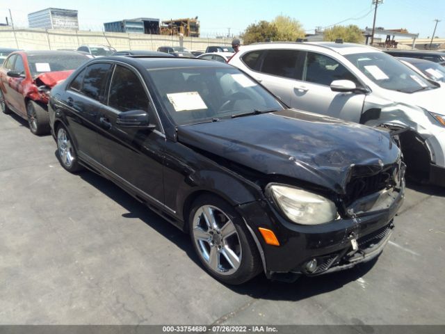 MERCEDES-BENZ C-CLASS 2010 wddgf5eb1ar118789