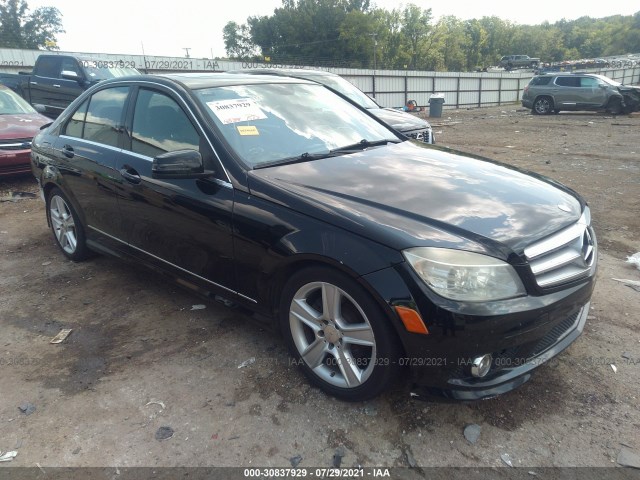 MERCEDES-BENZ C-CLASS 2010 wddgf5eb1ar121241