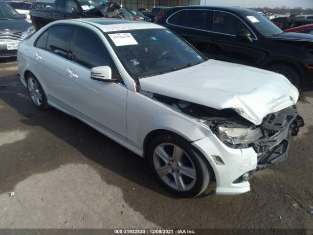 MERCEDES-BENZ C-CLASS 2010 wddgf5eb1ar130781