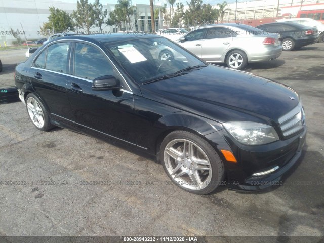 MERCEDES-BENZ C-CLASS 2011 wddgf5eb1ba529352