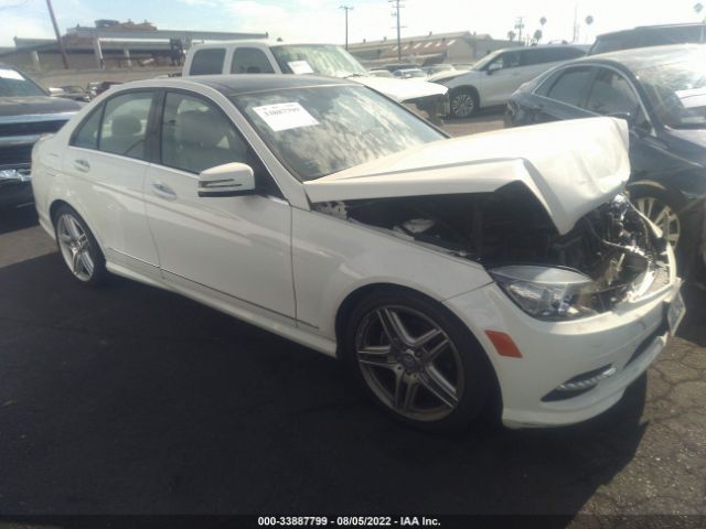 MERCEDES-BENZ C-CLASS 2011 wddgf5eb1br161756