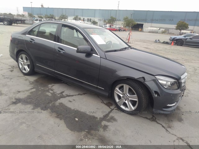 MERCEDES-BENZ C-CLASS 2011 wddgf5eb1br165113