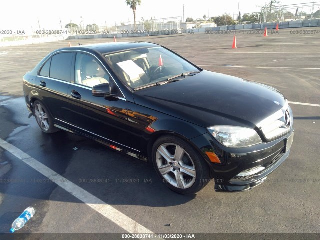 MERCEDES-BENZ C-CLASS 2011 wddgf5eb1br176709