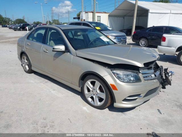 MERCEDES-BENZ C-CLASS 2011 wddgf5eb1br178556