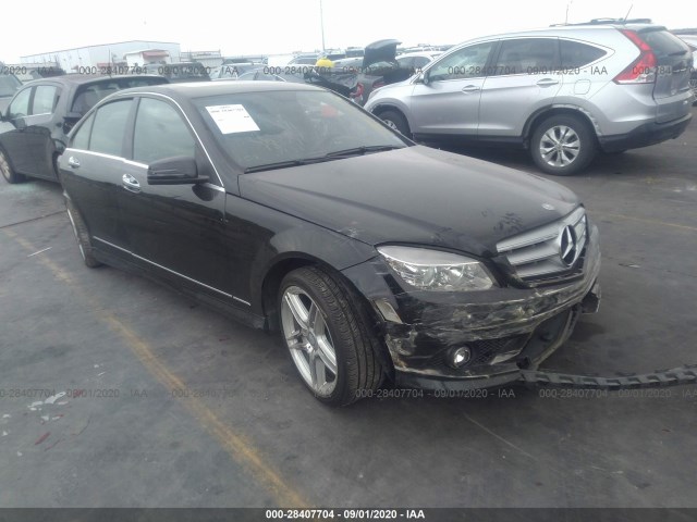 MERCEDES-BENZ C-CLASS 2010 wddgf5eb2ar091134