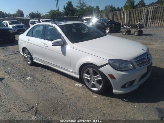 MERCEDES-BENZ C-CLASS 2010 wddgf5eb2ar096480