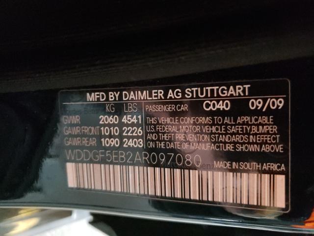 MERCEDES-BENZ C 300 2010 wddgf5eb2ar097080