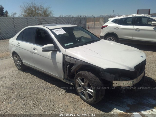 MERCEDES-BENZ C-CLASS 2010 wddgf5eb2ar098987