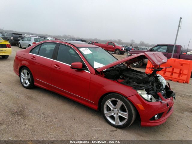 MERCEDES-BENZ C-CLASS 2010 wddgf5eb2ar106487