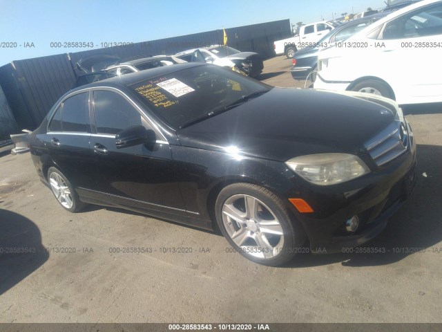 MERCEDES-BENZ C-CLASS 2010 wddgf5eb2ar109227