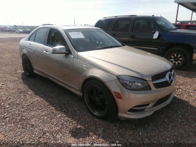 MERCEDES-BENZ C-CLASS 2011 wddgf5eb2ba490853