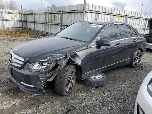 MERCEDES-BENZ C-CLASS 2011 wddgf5eb2br137269