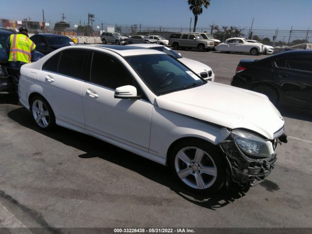 MERCEDES-BENZ C-CLASS 2011 wddgf5eb2br156565