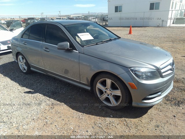 MERCEDES-BENZ C-CLASS 2011 wddgf5eb2br160292