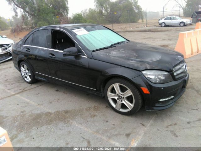 MERCEDES-BENZ C-CLASS 2011 wddgf5eb2br183233