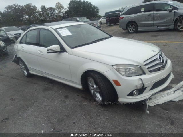 MERCEDES-BENZ C-CLASS 2010 wddgf5eb3ar086301