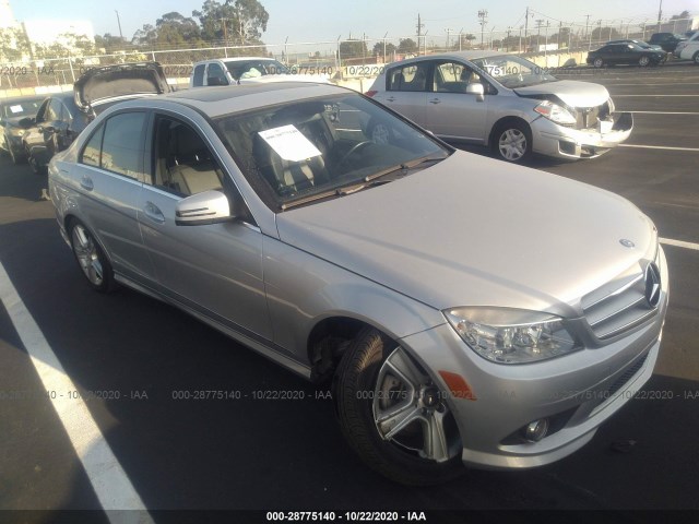 MERCEDES-BENZ C-CLASS 2010 wddgf5eb3ar109298