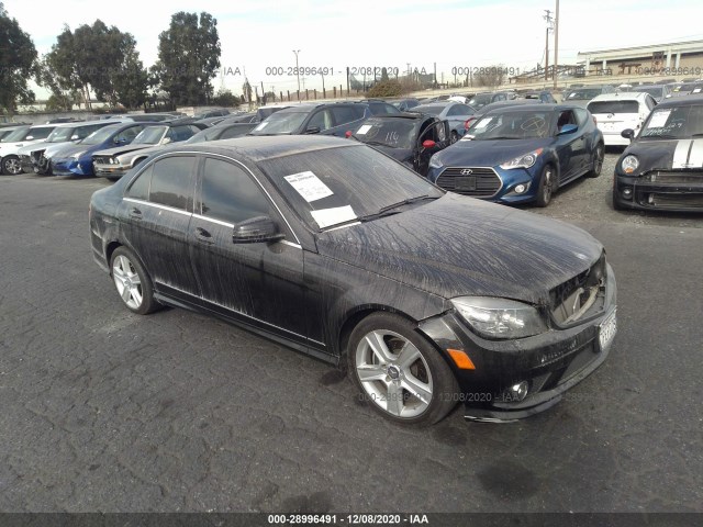 MERCEDES-BENZ C-CLASS 2010 wddgf5eb3ar118003