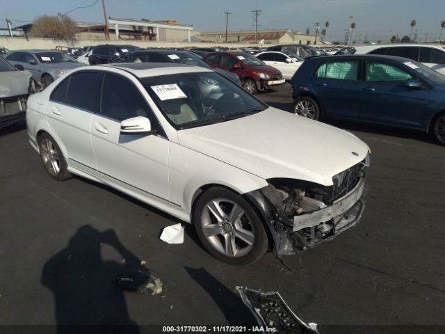 MERCEDES-BENZ C-CLASS 2010 wddgf5eb3ar120754