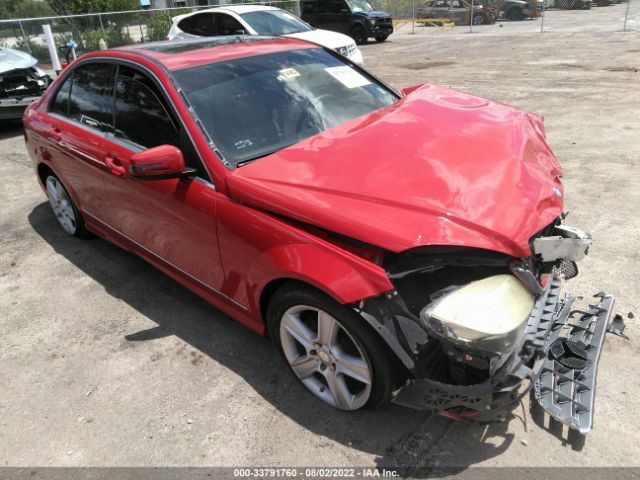 MERCEDES-BENZ C-CLASS 2010 wddgf5eb3ar125968