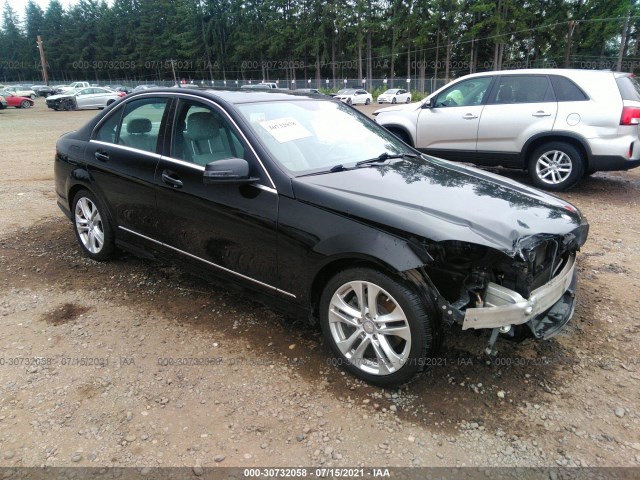 MERCEDES-BENZ C-CLASS 2011 wddgf5eb3br134171