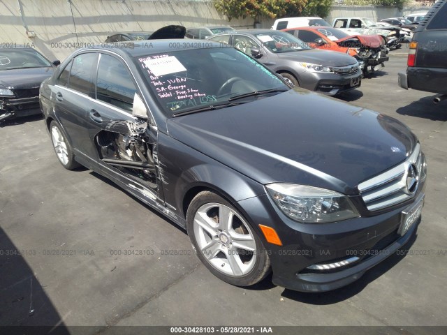 MERCEDES-BENZ C-CLASS 2011 wddgf5eb3br153299