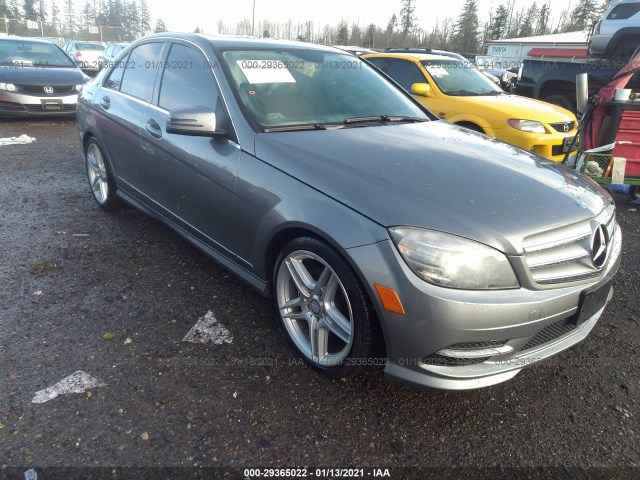 MERCEDES-BENZ C-CLASS 2011 wddgf5eb3br154680