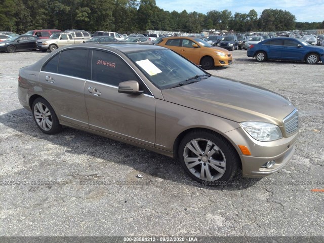 MERCEDES-BENZ C-CLASS 2011 wddgf5eb3br161855