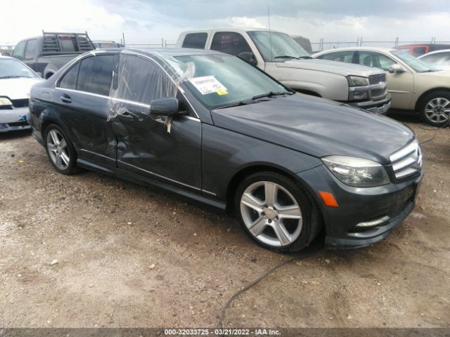 MERCEDES-BENZ C-CLASS 2011 wddgf5eb3br161984