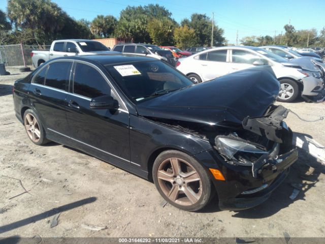 MERCEDES-BENZ C-CLASS 2011 wddgf5eb3br170104