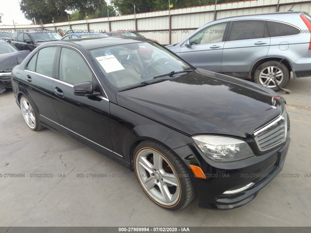 MERCEDES-BENZ C-CLASS 2011 wddgf5eb4br135734