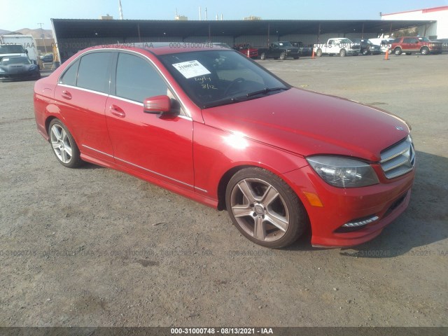 MERCEDES-BENZ C-CLASS 2011 wddgf5eb4br157653