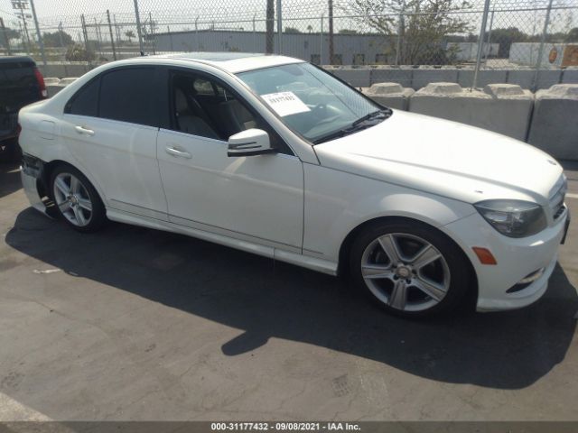 MERCEDES-BENZ C-CLASS 2011 wddgf5eb4br165087