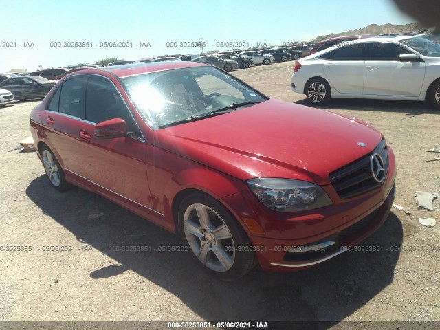 MERCEDES-BENZ C-CLASS 2011 wddgf5eb4br167681