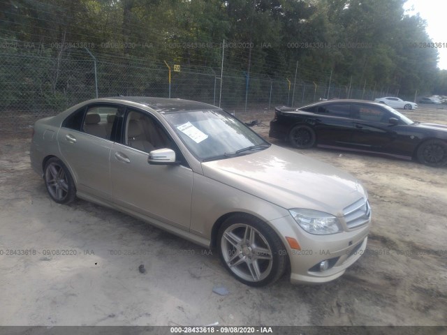 MERCEDES-BENZ C-CLASS 2010 wddgf5eb5ar100103