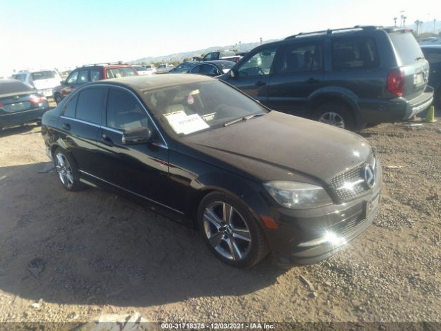 MERCEDES-BENZ C-CLASS 2011 wddgf5eb5br137072