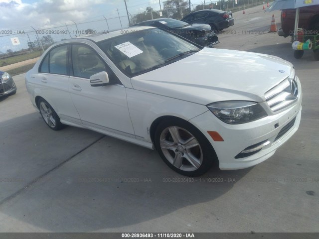 MERCEDES-BENZ C-CLASS 2011 wddgf5eb5br157144