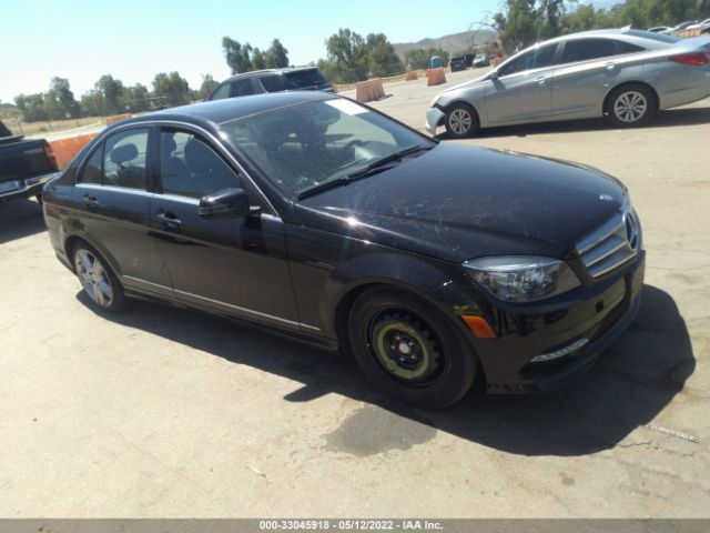 MERCEDES-BENZ C-CLASS 2011 wddgf5eb5br171349