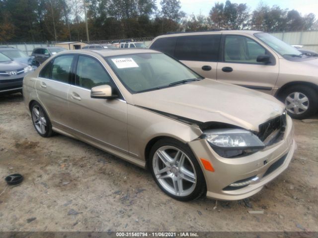 MERCEDES-BENZ C-CLASS 2011 wddgf5eb5br184926