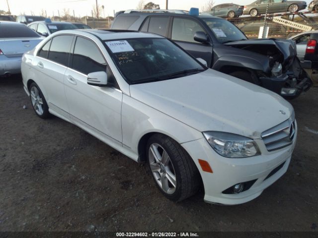 MERCEDES-BENZ C-CLASS 2010 wddgf5eb6ar087524