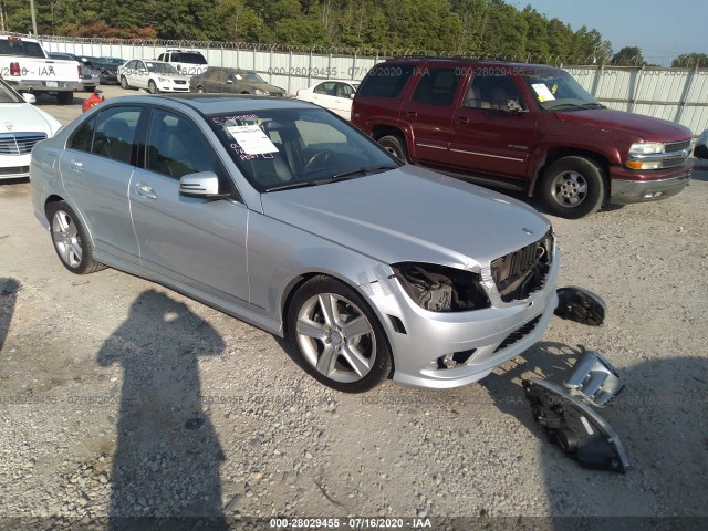 MERCEDES-BENZ C-CLASS 2010 wddgf5eb6ar113118