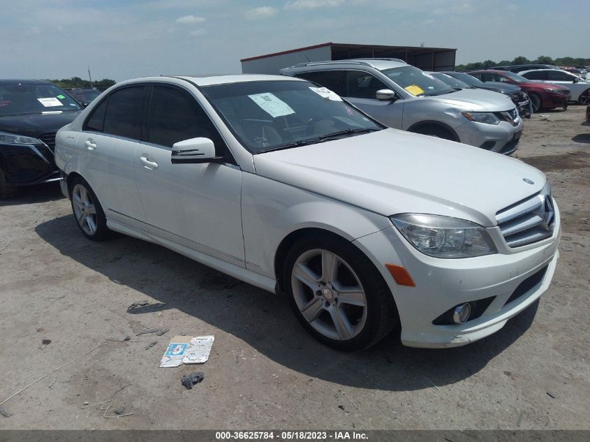 MERCEDES-BENZ C-KLASSE 2010 wddgf5eb6ar129335