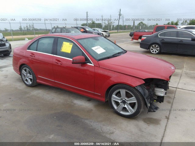 MERCEDES-BENZ C-CLASS 2011 wddgf5eb6br133127