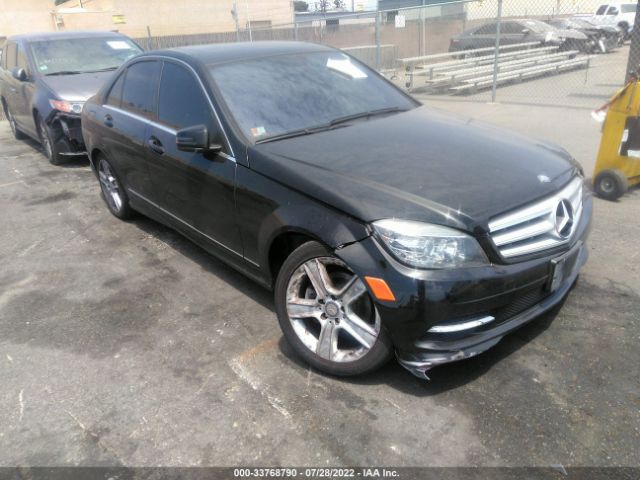 MERCEDES-BENZ C-CLASS 2011 wddgf5eb6br134553