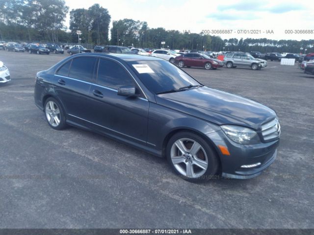 MERCEDES-BENZ C-CLASS 2011 wddgf5eb6br174549